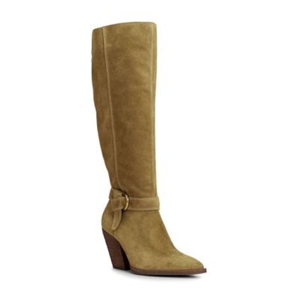 Vince Camuto Women's Grathlyn 2 Suede Wide Calf Knee-High Boots Size 11M NWB